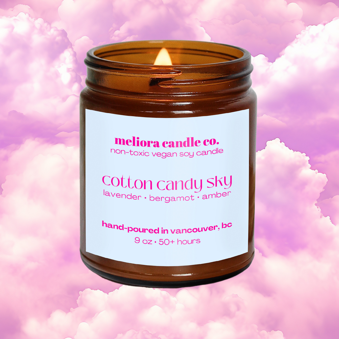 cotton candy sky - lavender, bergamot, & amber